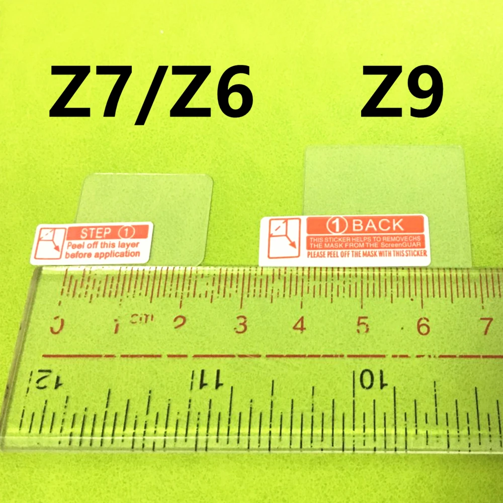 Glass LCD Screen Protector for Nikon Z9 Z8 Z7II Z6II Info Top Shoulder Camera Cover Guard