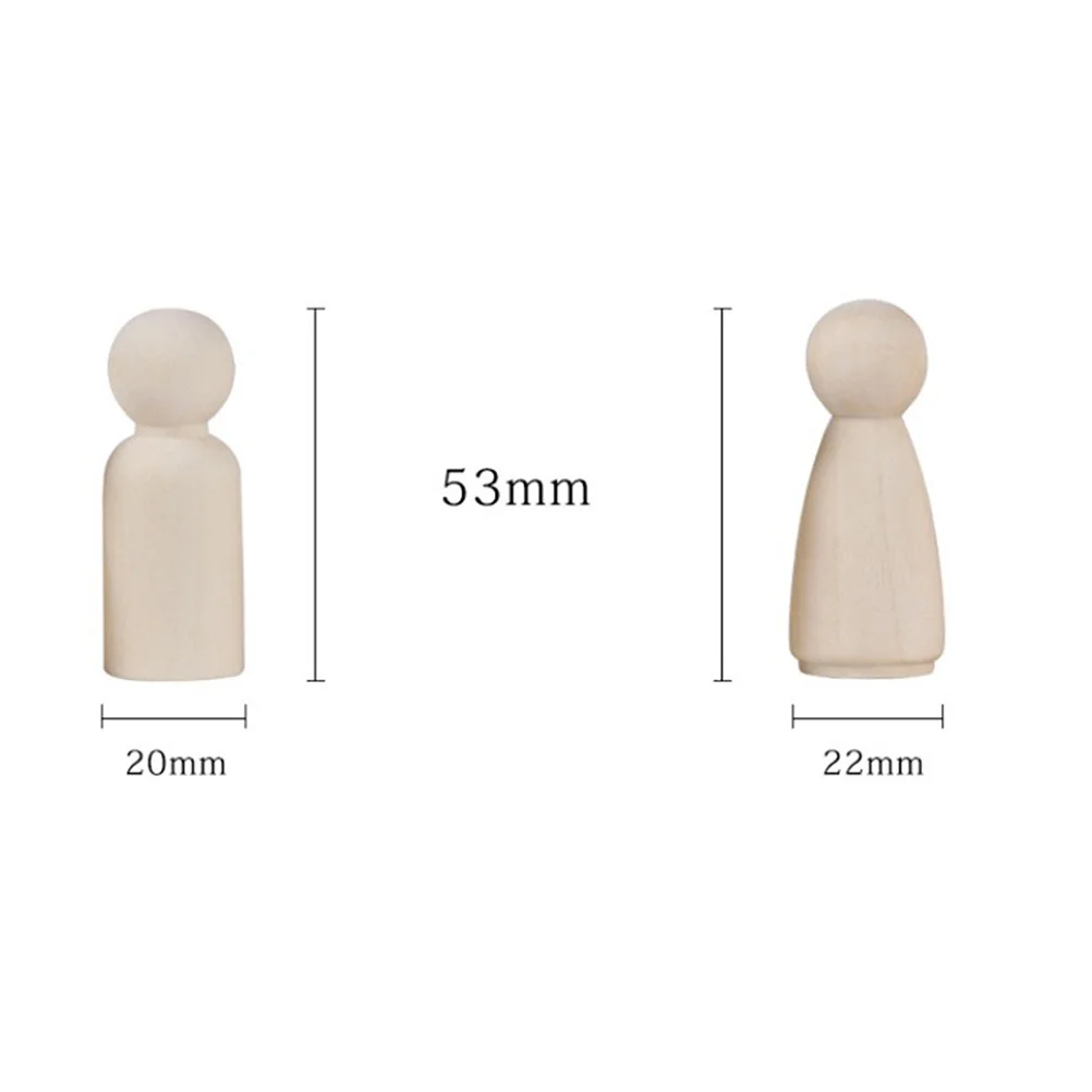 40 stuks houten onvoltooide engelenvormen hardhout ambachtelijke natuurlijke gladde oppervlak schilderij cadeau houten speelgoed onvoltooide