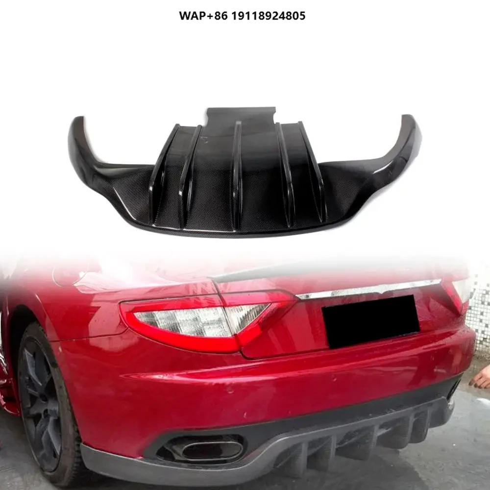 

Carbon Fiber Auto Rear Diffuser Down Spoiler for Gran Turismo GT Convertible 2Door 2006-2014