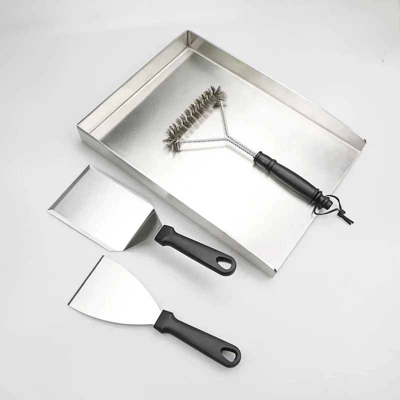 Heavy Duty 304 Stainless Steel Baking Pan For Kitchen Baking Grilling And Food Preparation