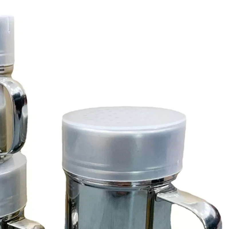 1pcs Kitchen Tool Handle Shaker Pepper Sugar Salt Stainless Steel Dispenser No Clog Pour Easy