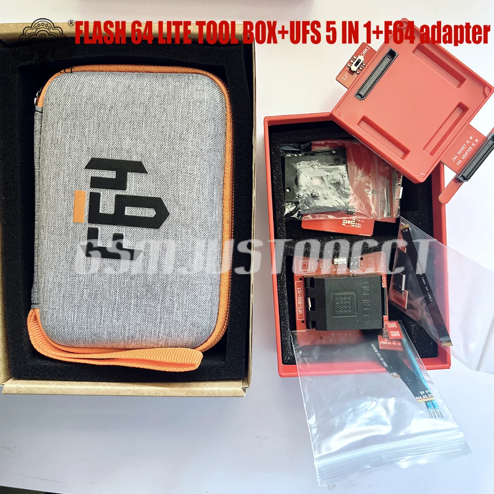 Original MIPITESTER / F64 + F64 Adapter + ISP + UFS 5 IN 1 (254 /153 /297) x Adapter Tool