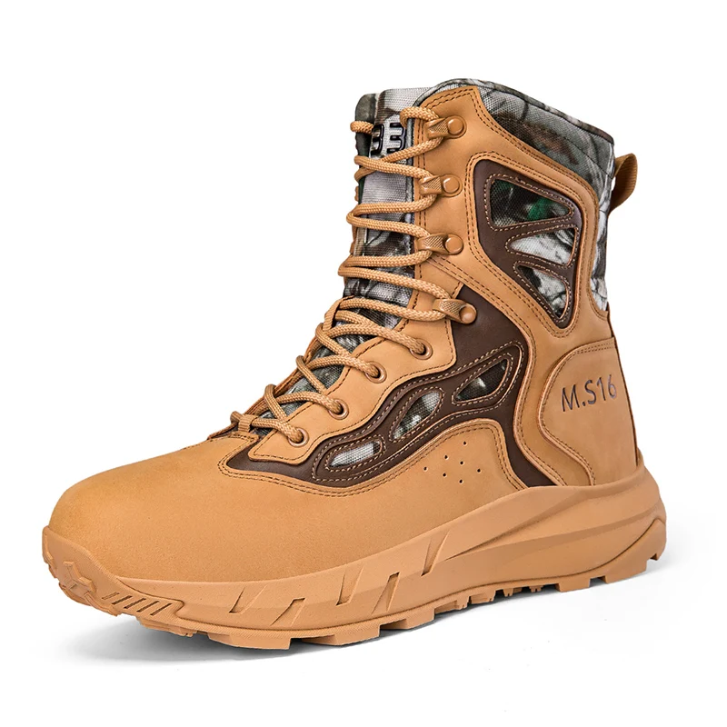 

Men Tactical Boots Unisex Male Army Shoes Quality Training Military Ultrallight Safety High Breathable Outdoor Women Desert Boot