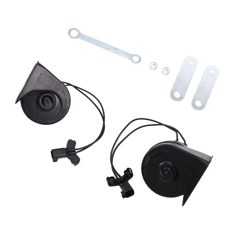 

X39A-Car Horn Kit For Dodge Ram 1500 2500 3500 2009-2025 High Low Tone Snail Loud Horn