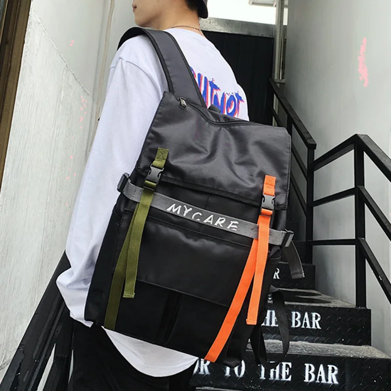 Fashion trend zaino da uomo nuovo sport coreano borsa da scuola per studenti da viaggio all'aperto zaino casual maschile