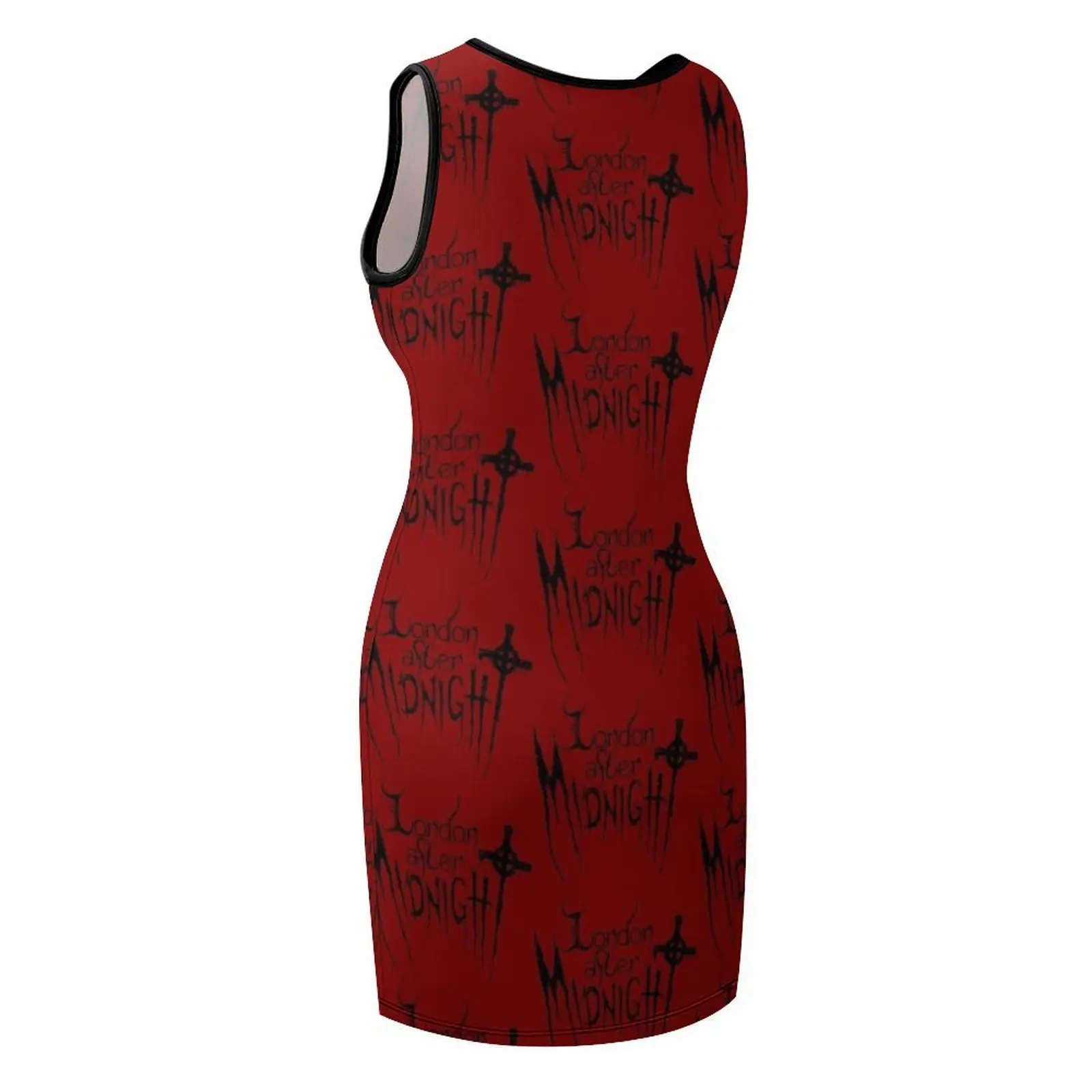 London After Midnight classic logo in black Sleeveless Sundress dresses for womens cute dress dresses korean style Dress vintage