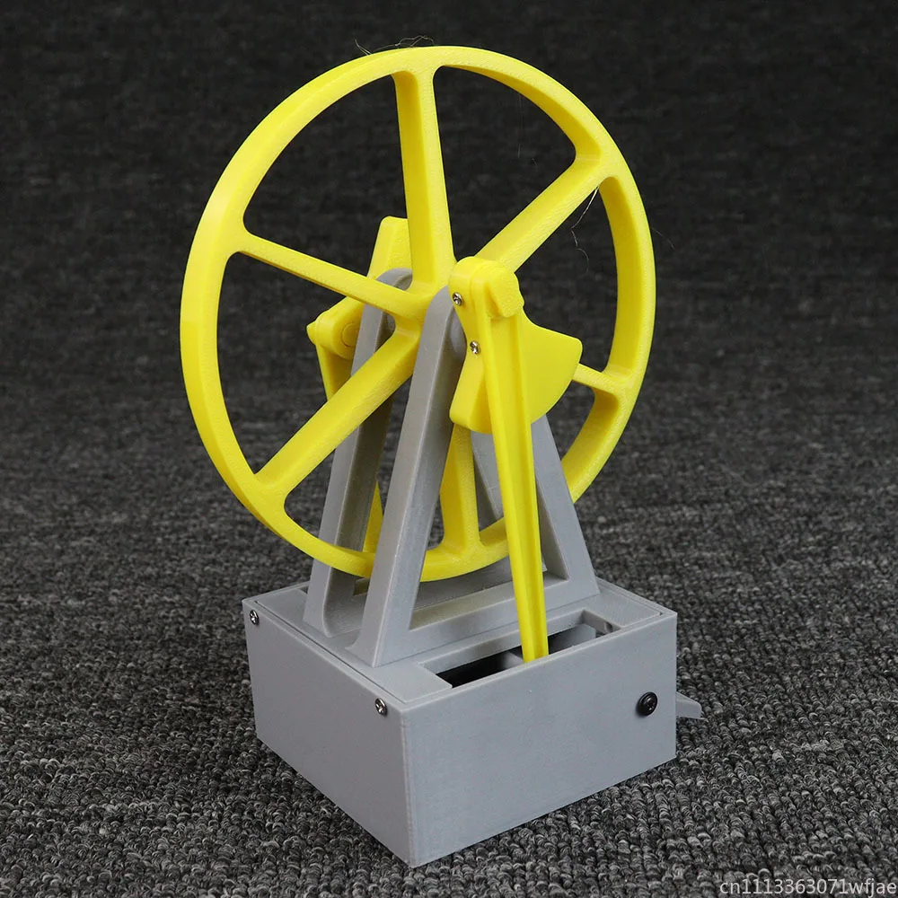 Cam Mechanism Reciprocating Motion Model, Physics Teaching Demo Tool for Oil Pump & Engine Camshaft