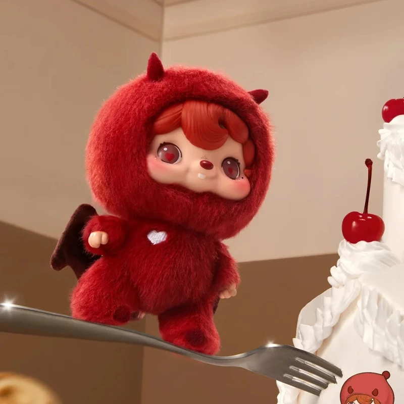 

Official 52toys Poukapouka Wave Series Blind Box Handmade Vinyl Cute Plush Keychain Collection Charm Kawaii Gift Birthday Gift