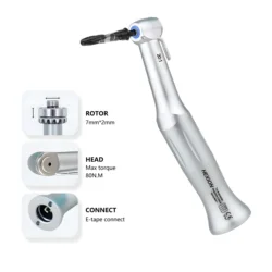 Dental 20:1 Reduction Low Speed Handpiece Implant Surgery Handpiece Contra Angle Handpiece E Type Handpiece