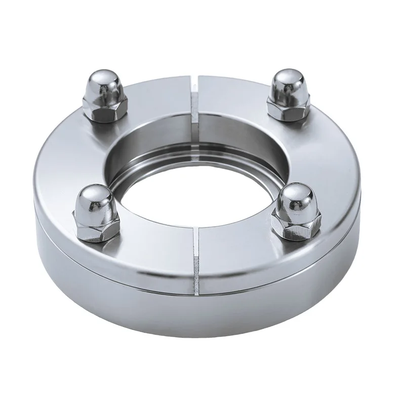 Flange Connector 304 Stainless Steel Sanitary Grade Pharmaceutical Tank Accessories Storage Tank Accessories