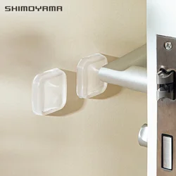 SHIMOYAMA-parachoques de puerta autoadhesivo, Protector de pared suave, almohadillas para muebles, mesa, silla, armario, amortiguador antideslizante