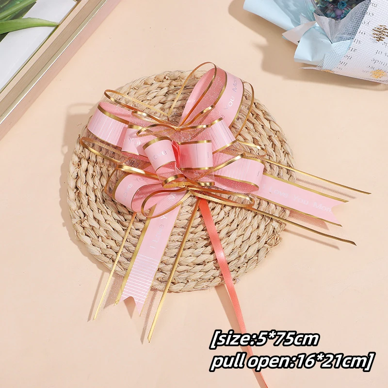 10/50/100Pcs Gifts Ribbons Bows Polychrome
