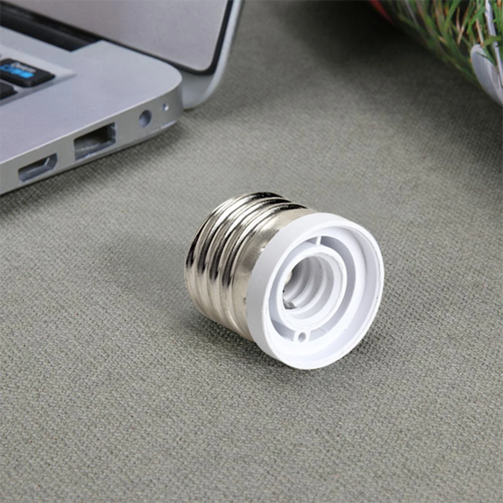 E27 To E12 Bulb Socket Converter Lightweight Screw LED Conversion Light Holder Easy To Install Fireproof Lighting Accessories