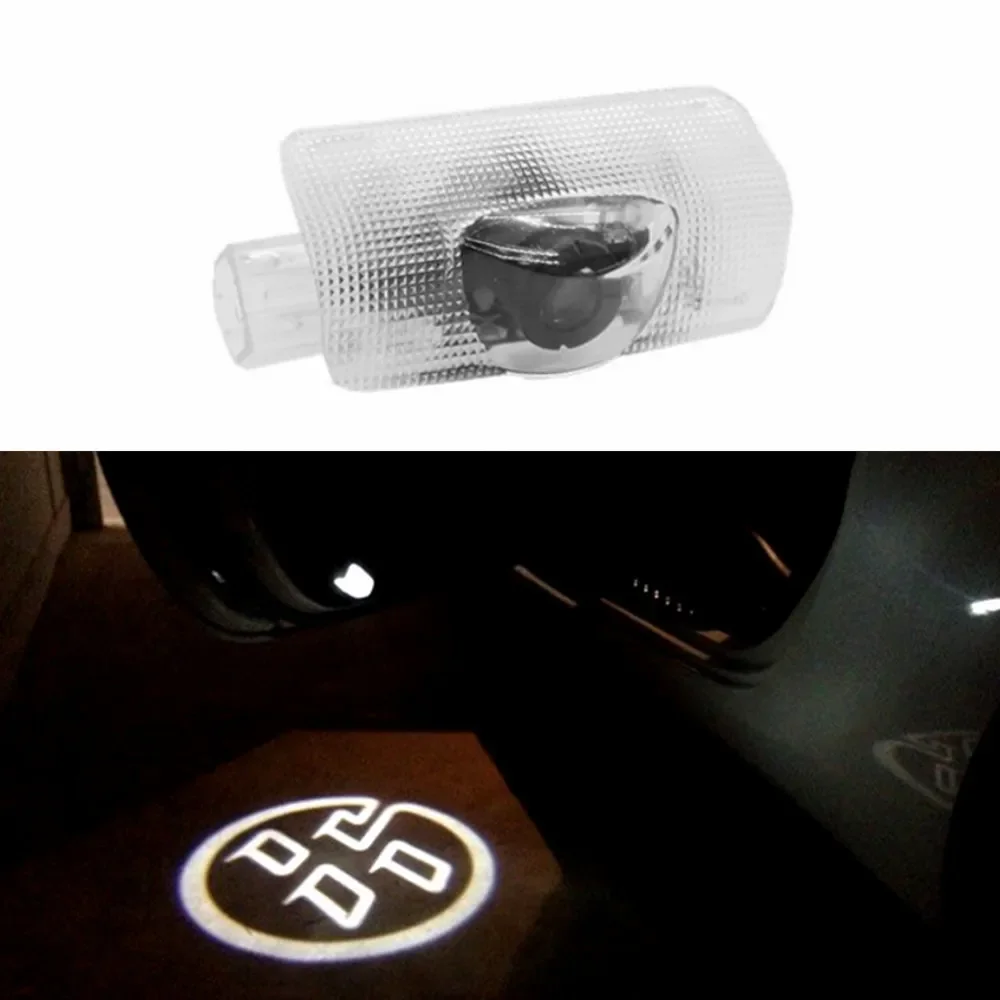 

2X Car Door Light Led Logo Shadow Laser Projector Lamp For AE86 FT86 GT86 GTS Welcome Light Decoration Emblem Lamp