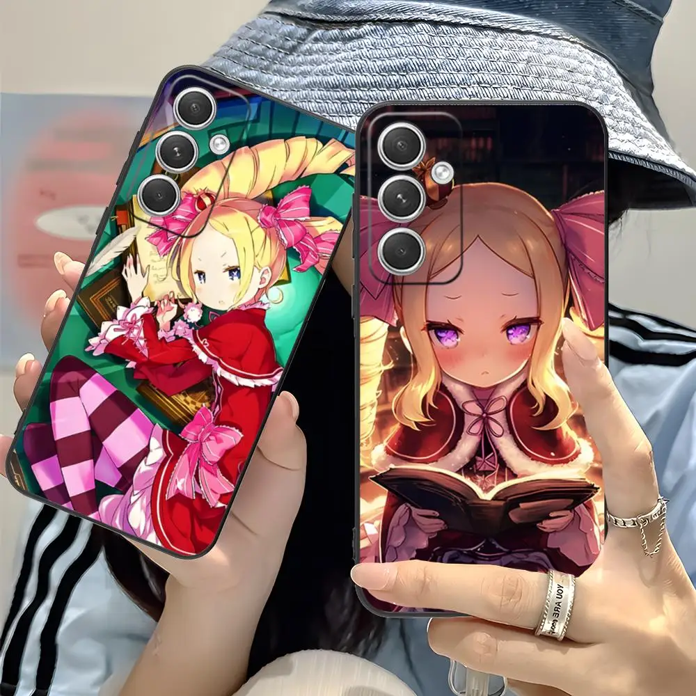 ReZero Beatrice Mobile Phone Case for Samsung Galaxy S25 S24 S23 S22 S21 S20 Note20 Plus FE Ultra Colour Cover Cover Luxury