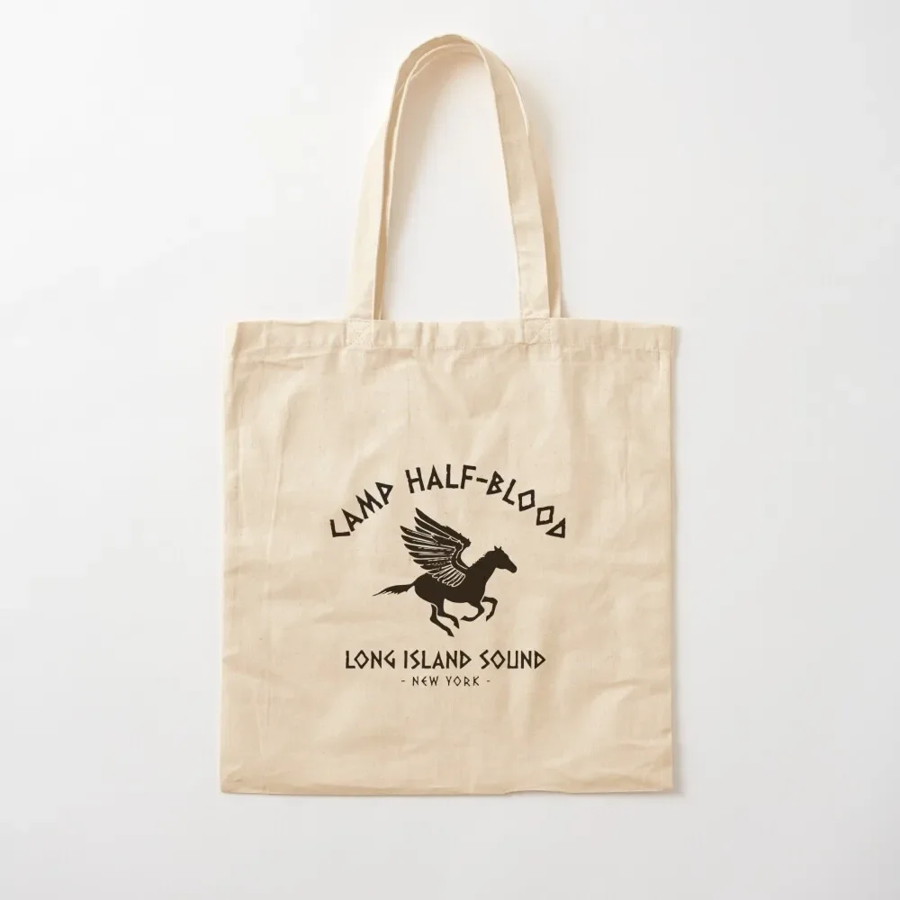 

Camp Half Blood Gift The Series Of Novel Long Island Tote Bag reusable grocery bags woman shopping bag female bag