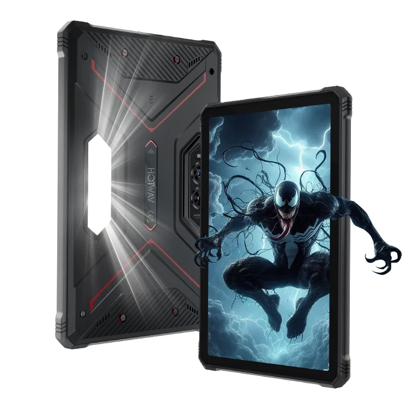 HOTWAV R9 Pro Tablet 11'' FHD+ 2K 120Hz Display 20080mAh Riesiger Akku 20W Schnellladung Super Campinglight Pad Android 14 6GB RAM 256GB ROM 64MP + 16MP Kamera Globales Dual 4G Octa-Core Tablet PC