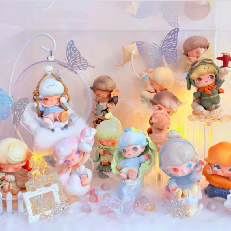 

Горячая официальная подлинная серия Popmart Dimoo Limited Time, слепая коробка-сюрприз, милые мультяшные украшения, коллекция подарков на день рождения