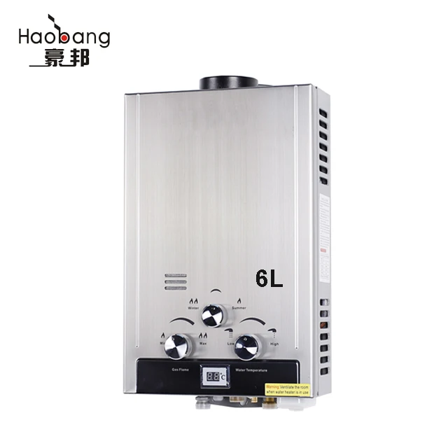 

Горячая модель газового водонагревателя из нержавеющей стали 6л 10л