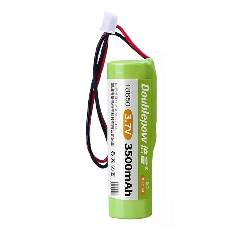 3500mah 3.7 V 18650 Battery Pack Xh2.54-2p Plug Li-lon Rechargeable Lithium Battery For Fishing LED Light Bluetooth Speaker