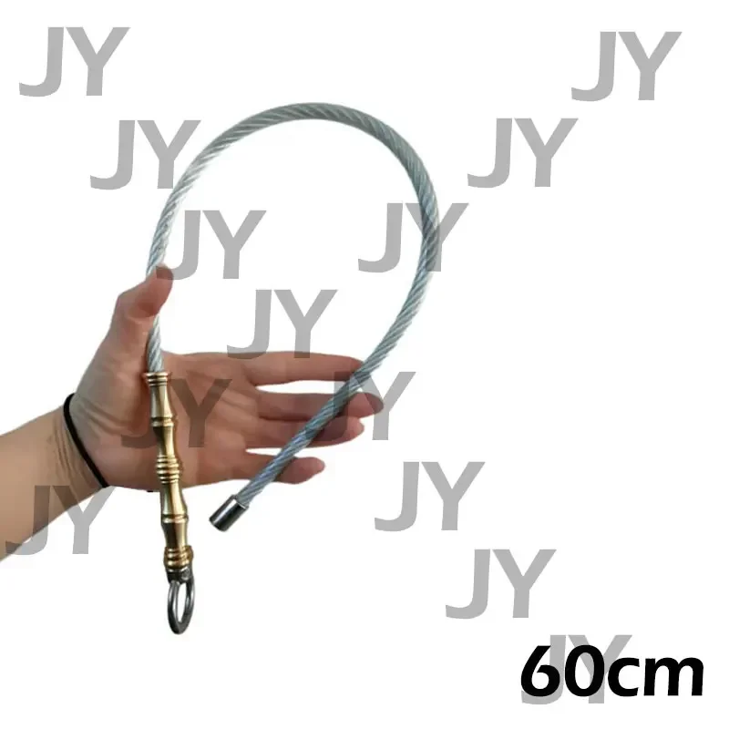 Outdoor EDC Self defense Steel Wire Tools Portable Whip Brass Window Breaker Tools Gift for Men