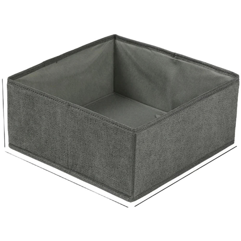 Foldable Storage Container for Bras Socks For Underwear with Non Woven Fabric and High Density PP Board Support System