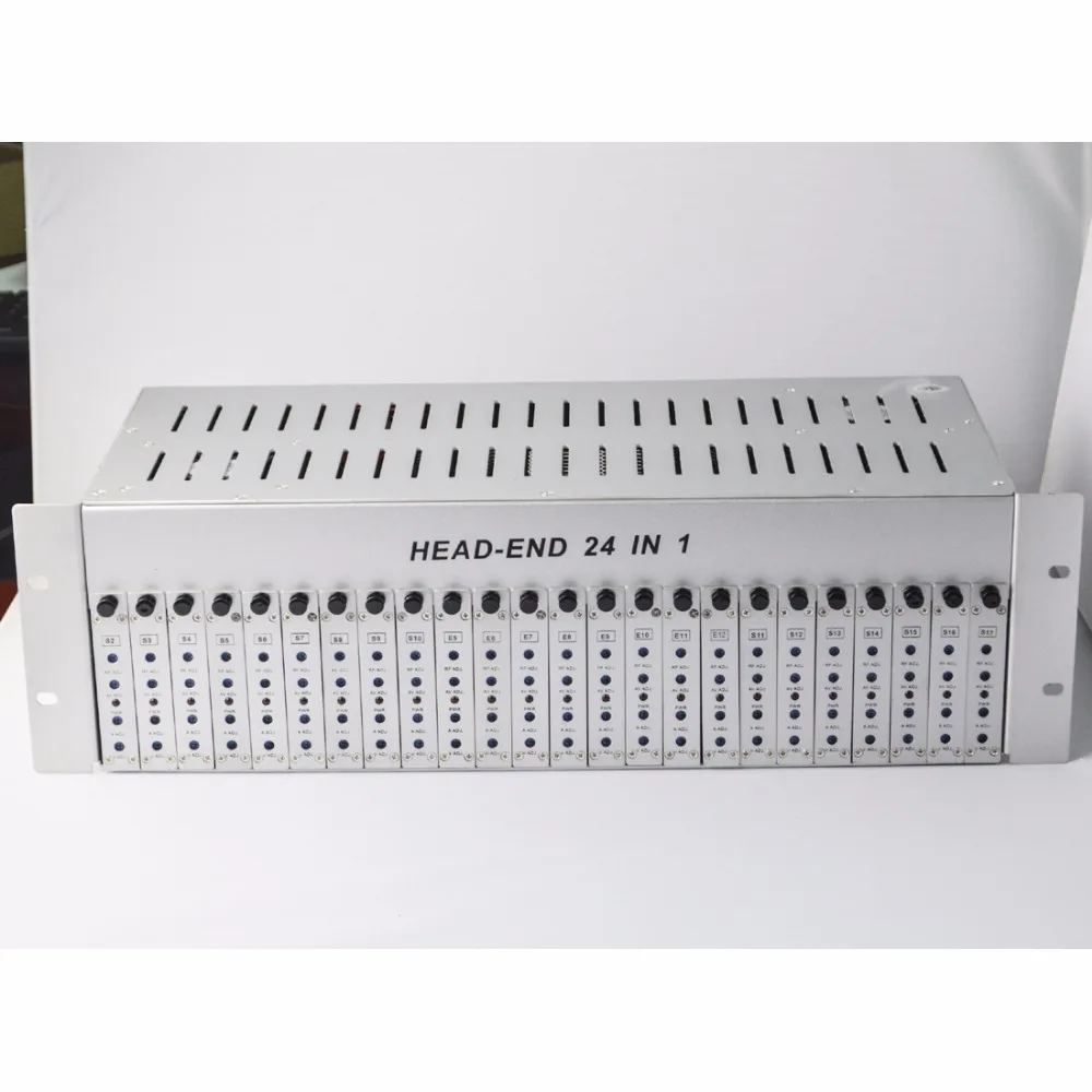 SK-24M 24 in 1 catv headend adjacent modulator CATV modulator for hotel/school/dormitory RF catv modulator