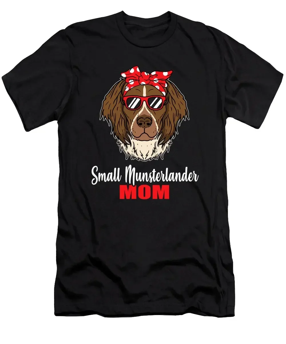 Cool Small Munsterlander Dog Mom Dog Lover Gift T-Shirt