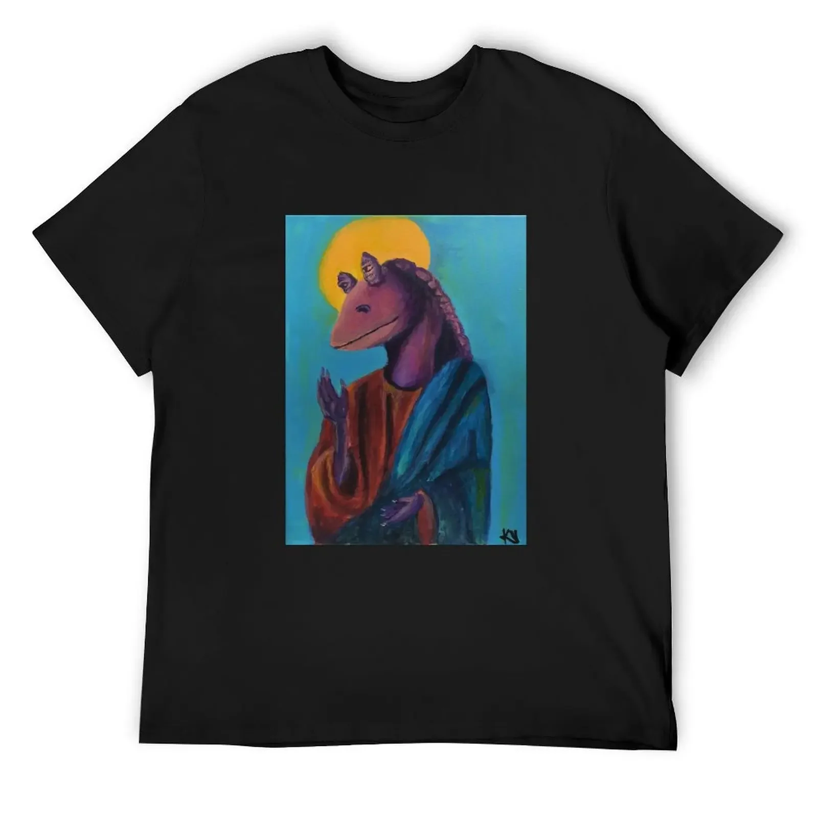

Jar Jar Jesus T-Shirt summer clothes plain mens t shirts pack