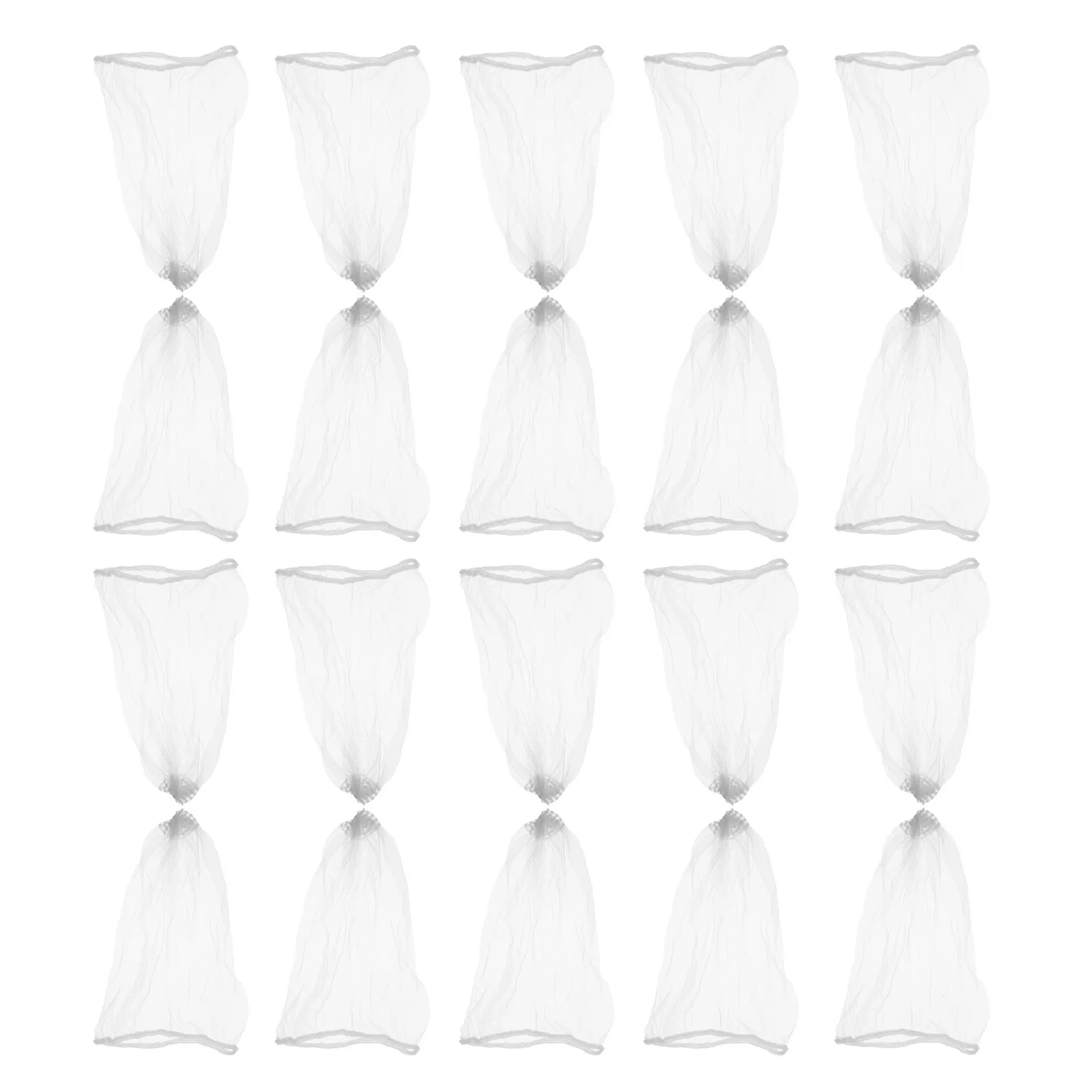 50Pcs Sink Mesh Strainer Bags Nylon Filter Kitchen Draining Net Food Waste Catcher Sink Drain Screen Clog Prevention