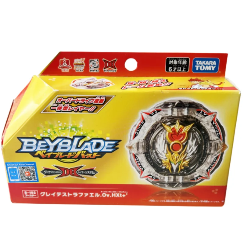 

Original Takara Tomy Beyblade Burst B-192 Greatest Raphael Over High Xtend+'