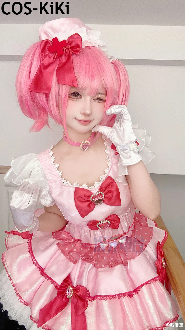 COS-KiKi Shugo Chara Hinamori Amu Game Suit Nifty Lovely Lolita Uniform Cosplay Costume Halloween Party Role Play Outfit Women