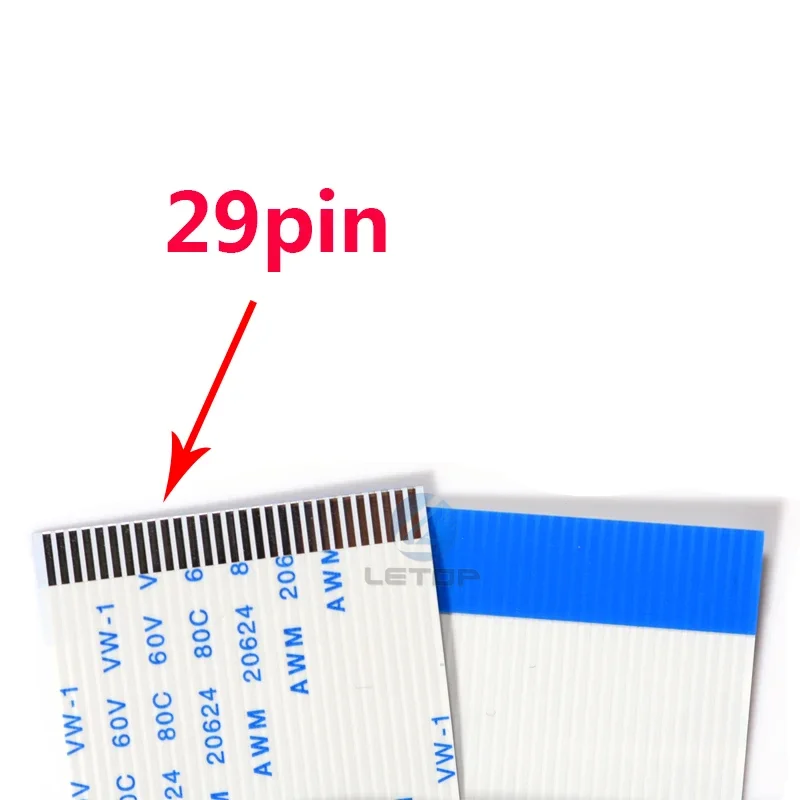 29Pins XP600 Head Data Cable For TX800 TX700 TX720 TX820 XP600 Solvent UV Flatbed Printer DX10 Printhead Flat Data Cable