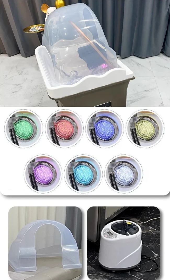 صالون التجميل المحمول الياباني رئيس سبا بالوعة صالون المحمولة شامبو الشعر أحواض غسيل المعدات