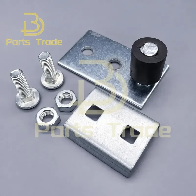 Industrial Sliding Door Stopper Track Locator Positioning Guide Wheel Limiter for Barn Door Hardware 1pcs