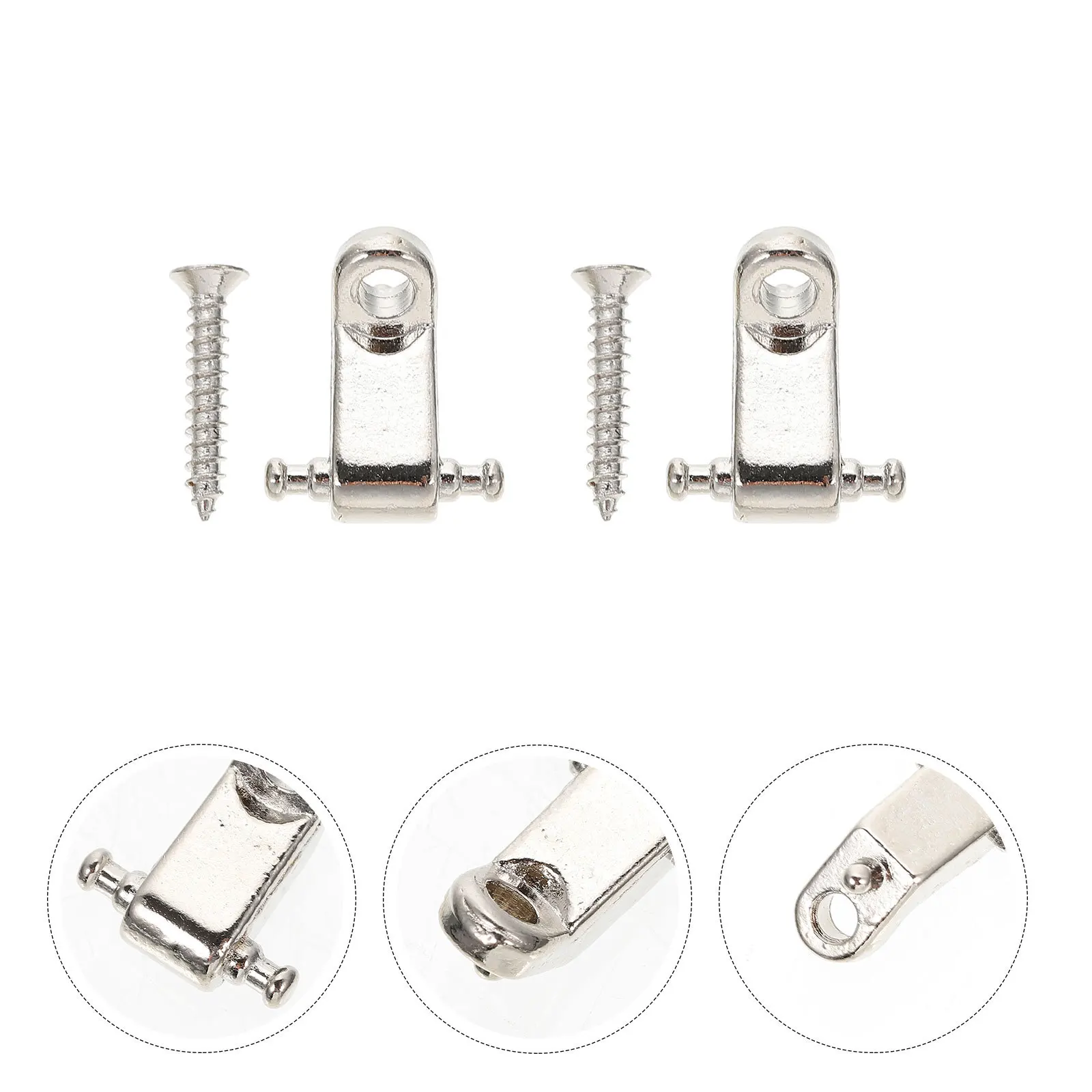 

1Set Guitar Roller String Tree Durable Metal Retainer for Electric Guitar Strings Replacement Fixator Accessories