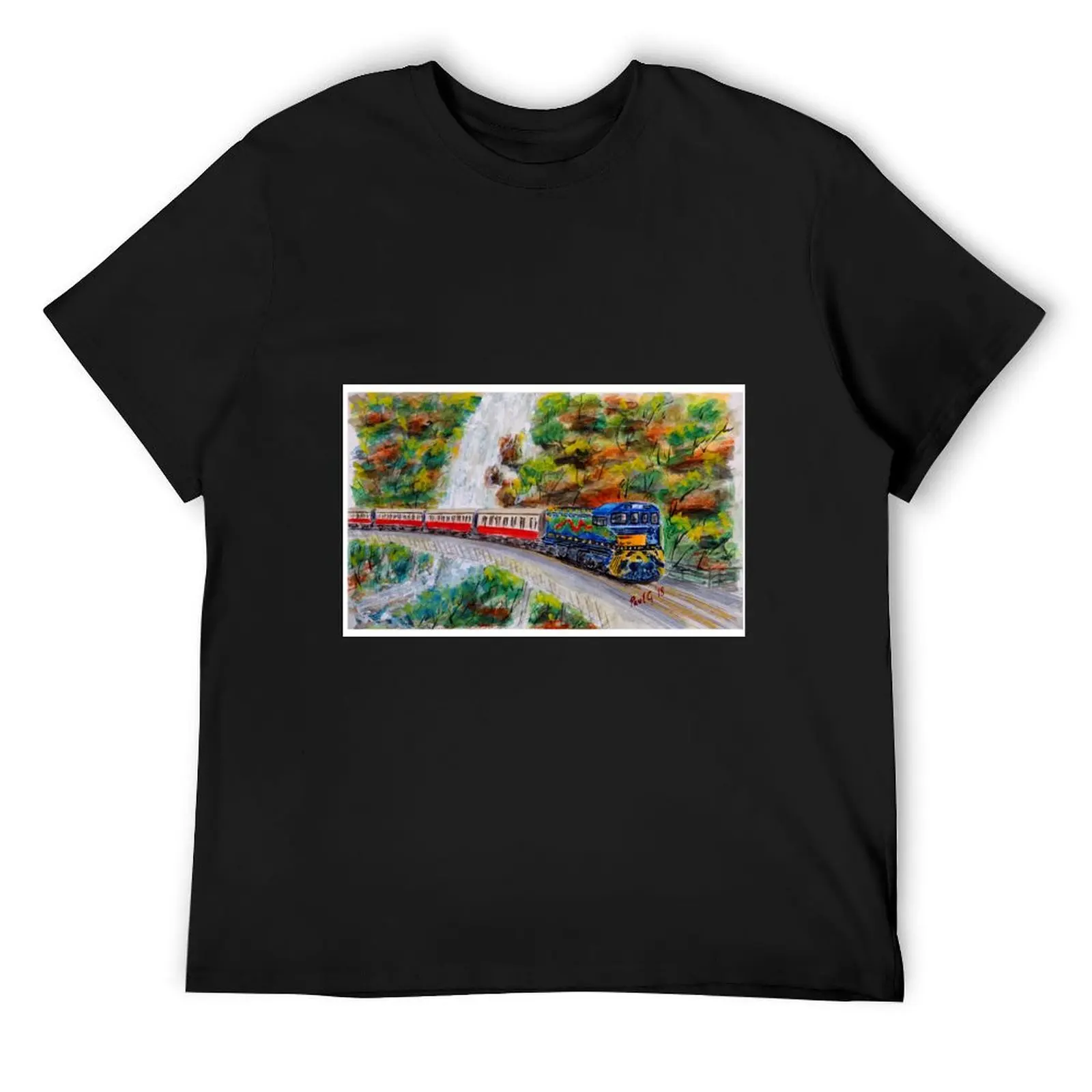 

Kuranda Scenic Rail - Cairns - Watercolour T-Shirt funny gifts cute tops blanks mens graphic t-shirts anime