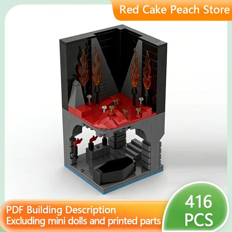 

Popular Game Model MOC Building Bricks Classic Scenes From Games Modular Technology Children Holiday Gifts Assemble Toys Suit