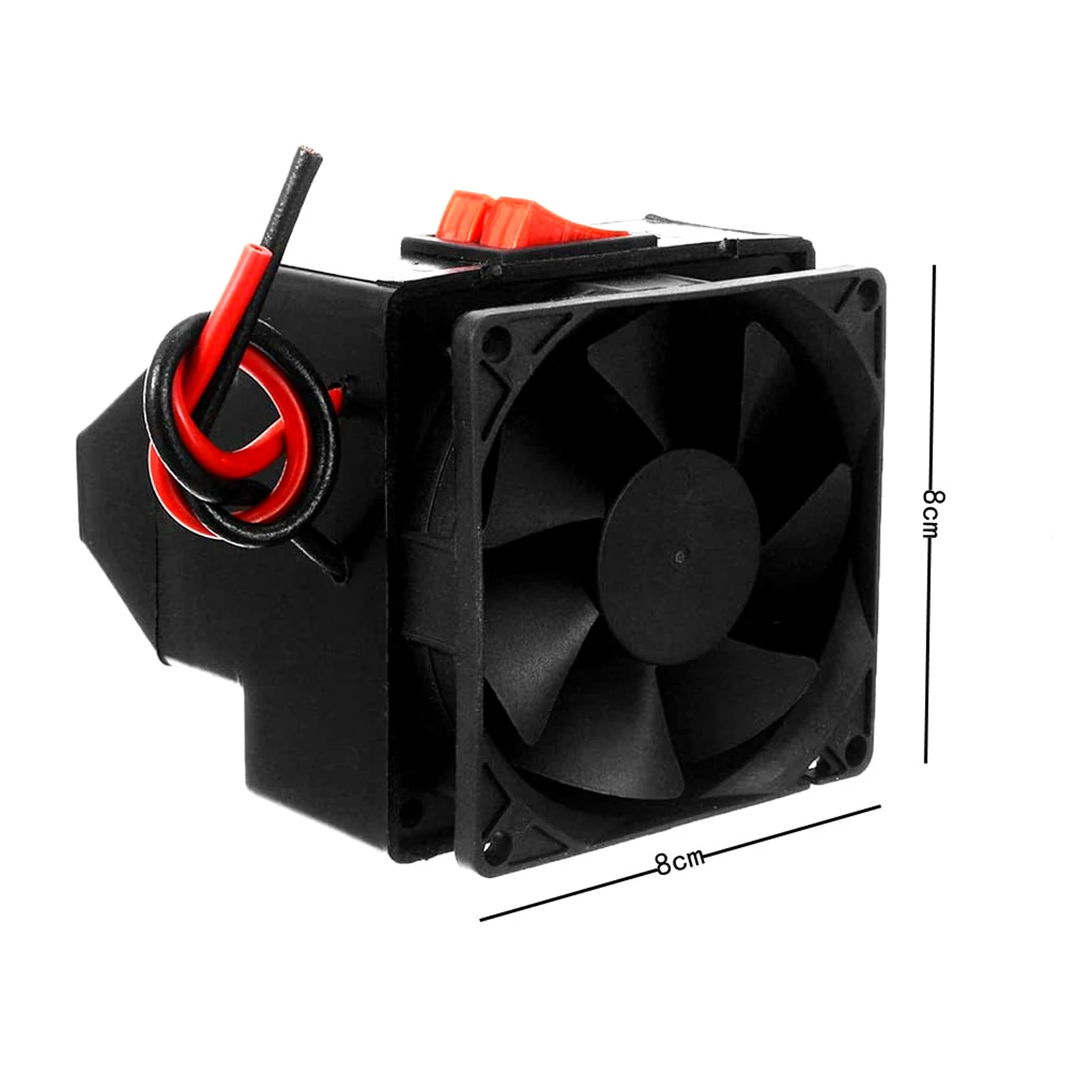 12V 200W Electric Car Heater Air Cooler Heating Fan Portable Window Demister Defroster Heating Fan Defogging Accessories