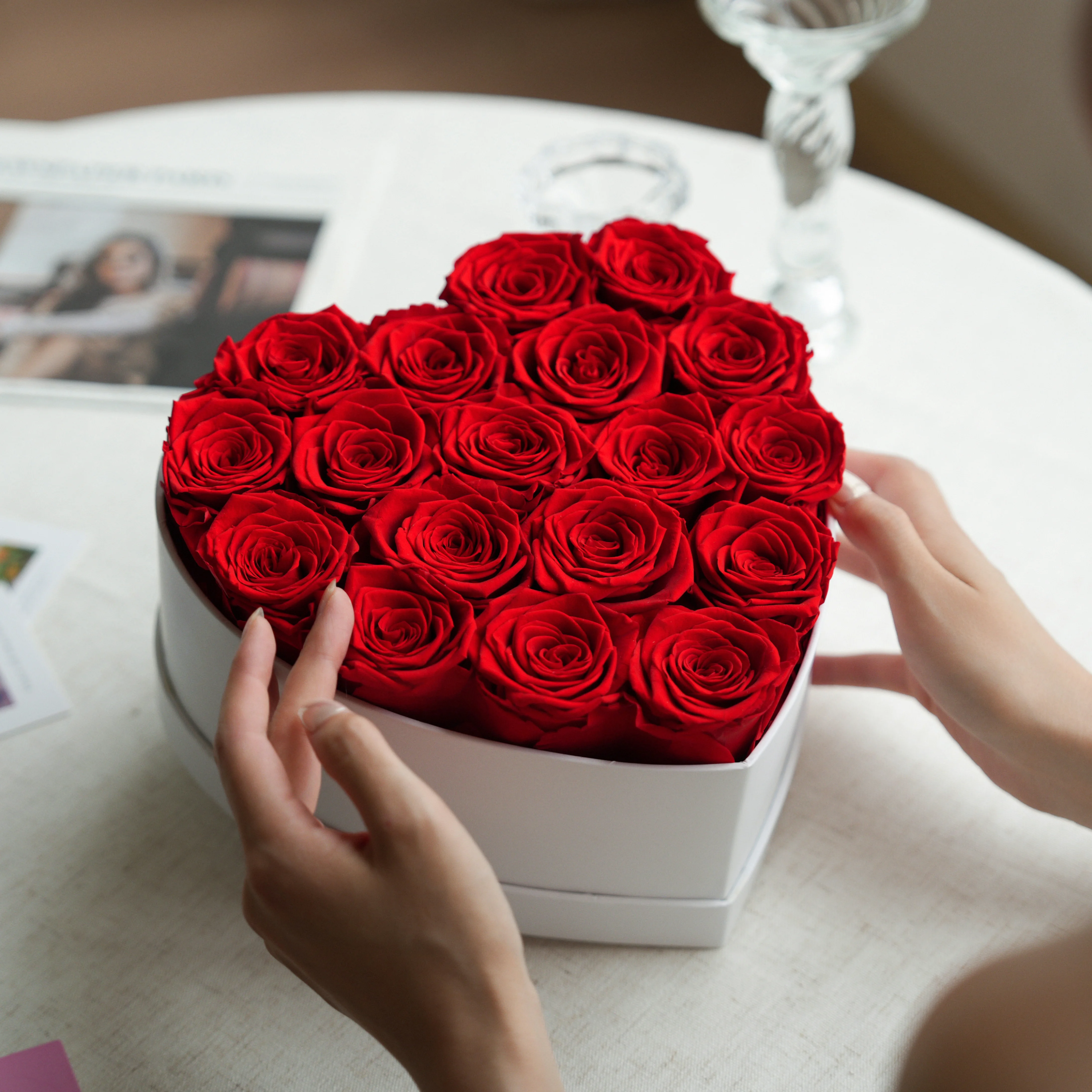 18pcs Natural Peser: Ein perfektes Geschenk für besondere Momente