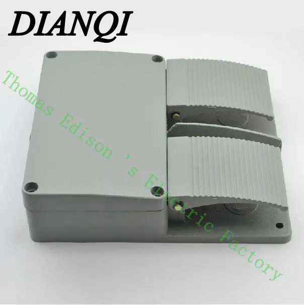 

YDT1-16 Педаль ножного переключателя Ножной переключатель 250 В 380 В 6 А с двойной педалью для гибочной машины