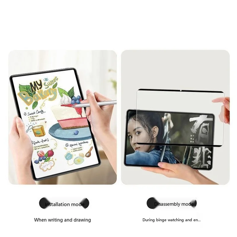 Magnetic Detachable Paperfeel Screen Protector for Tab S Series Drawing Film