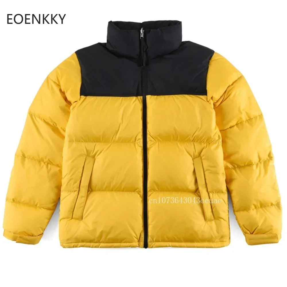 EOENKKY Face1996 Winter Embroidery 700 Men\'s Duck Down Jacket Warm Coat Women\'s Fashion Outdoor Top Couple Casual Brand Down