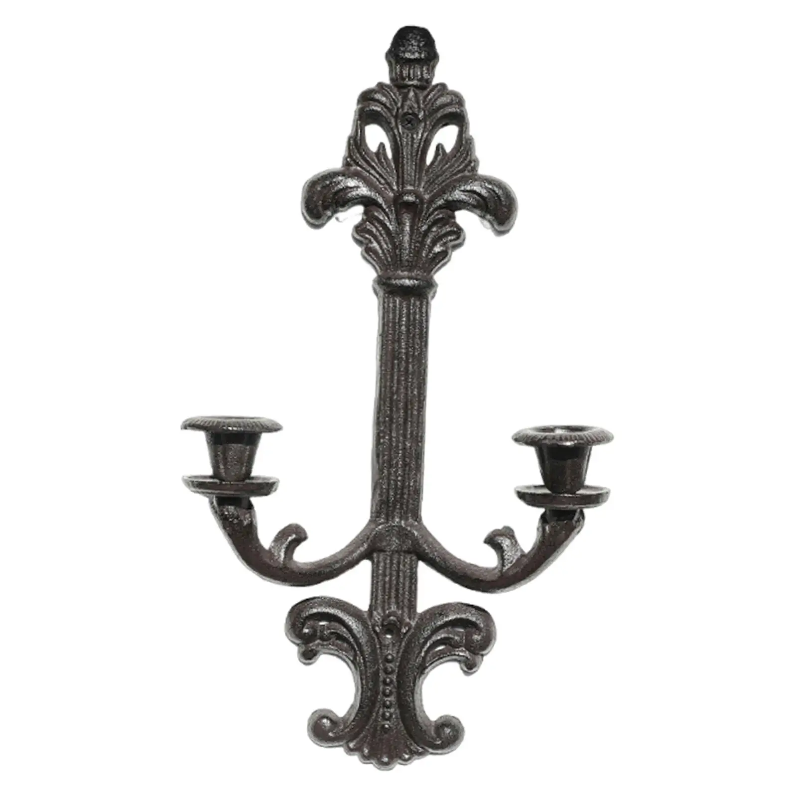 Candle Holder Dining Room Double Head Fireplace Decoration Wall Mounted Wedding Home Parties Anniversary Tabletop Candlestick