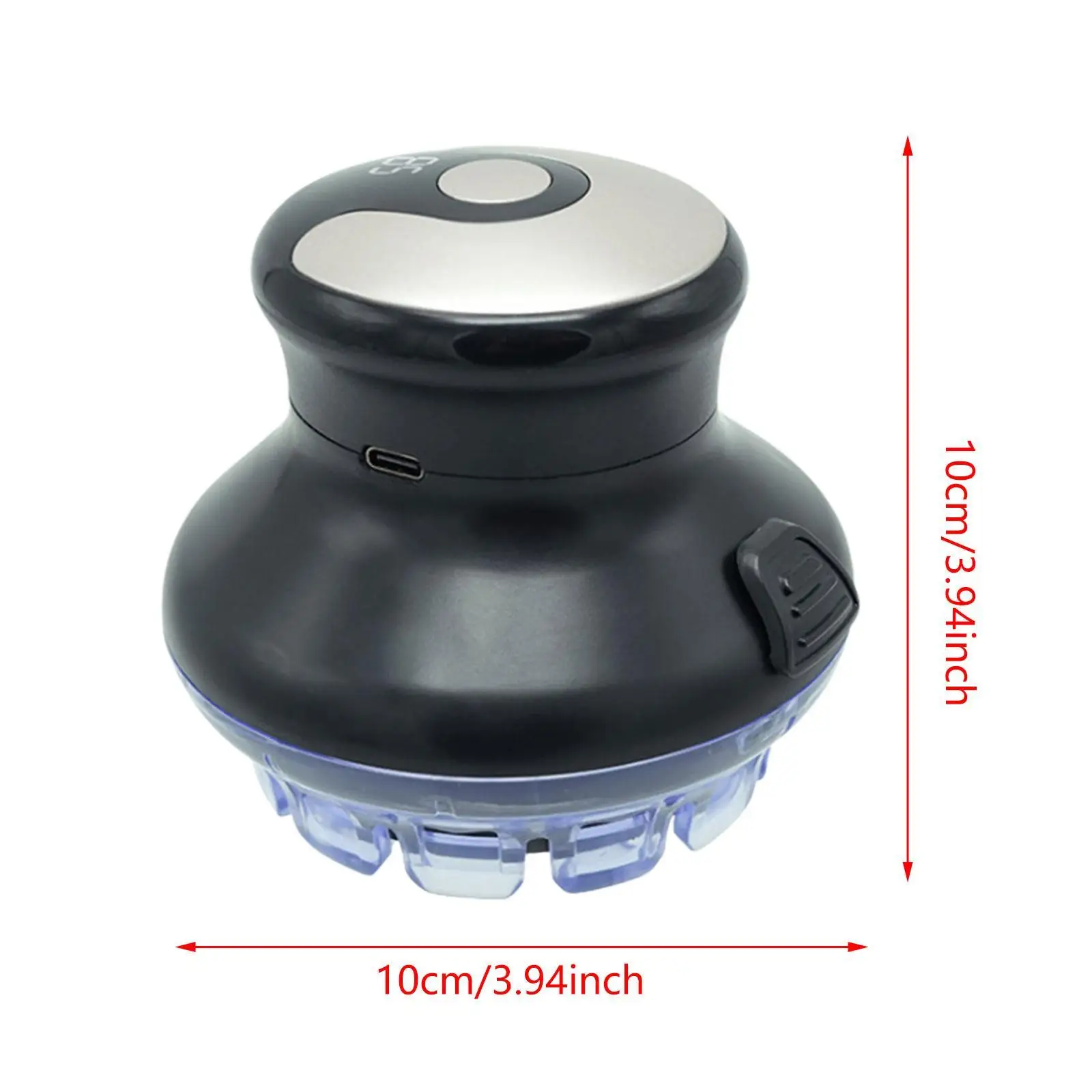 Укладчик волос Укладчик бороды Работа без веревки Стрижка волос с ограничительной щеткой-гребенью