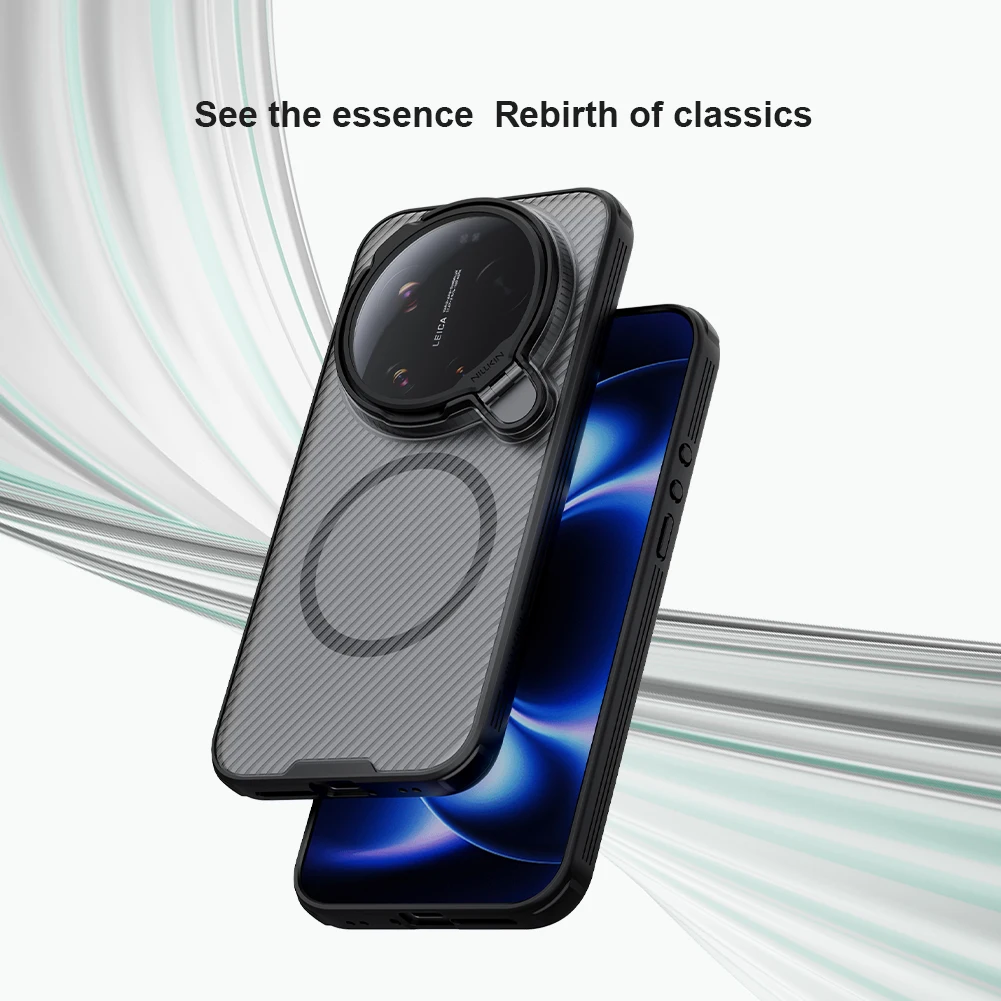 

Nillkin for Xiaomi Mi 17 Ultra 5G Case CamShield Prop Magnetic Lens Case Camera Cover Stand Back Cover Protection
