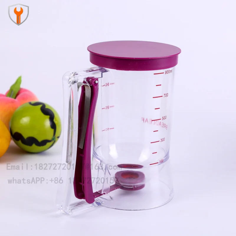 batter leakage cup multi-functional separator, r funnel, hand-cranked batter leakage cup