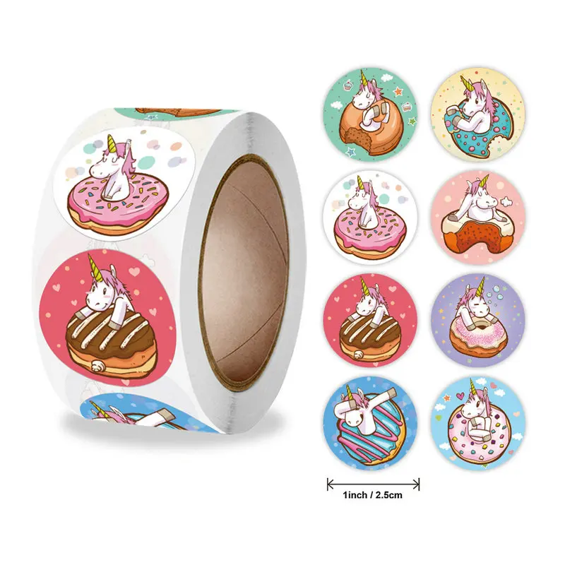 NEW spot goods lively and lovable puppy Cartoon animal stickers for children cute reward Self-adhesive label DIY Hand book