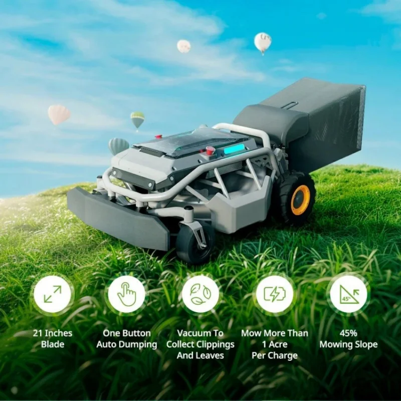 Radio Controlled All Terrain Flail Mower Remote Operated Slope Grass Cutter Robot Anti-slip Wheeled Lawn Mower（Customized）