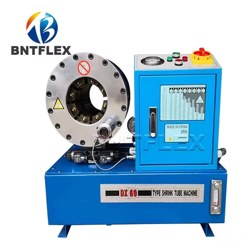 Hose Press DX68 DX69 Manufacturer 2 Inch 4SP R12 Hydraulic Hose Swaging Machine For Hose Repair Shops